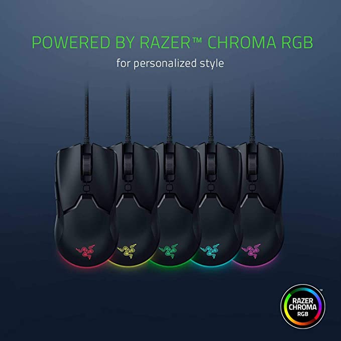 Razer Viper Mouse Gaming Kabel Usb Ultra Ringan 8500DPI Dengan Sensor Optik Chroma RGB