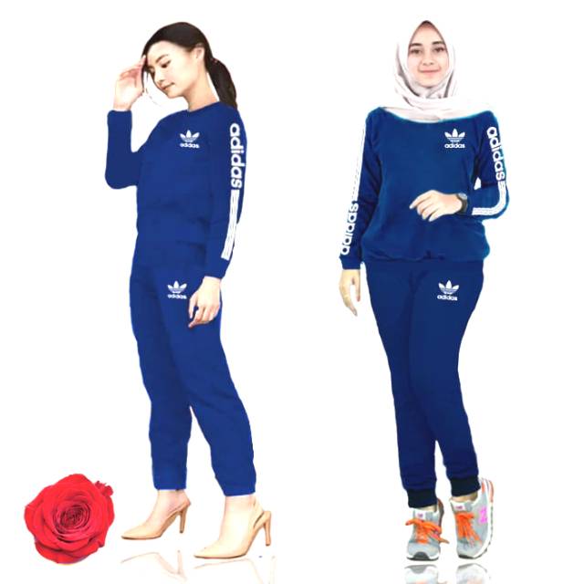 SetelanTraining, Baju Atasan & Celana Training, Baju Muslim Wanita