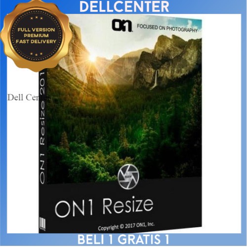 ON1 Resize 2021 - Aplikasi Memperbesar / Mengubah Ukuran Foto Tanpa Merusak Gambar