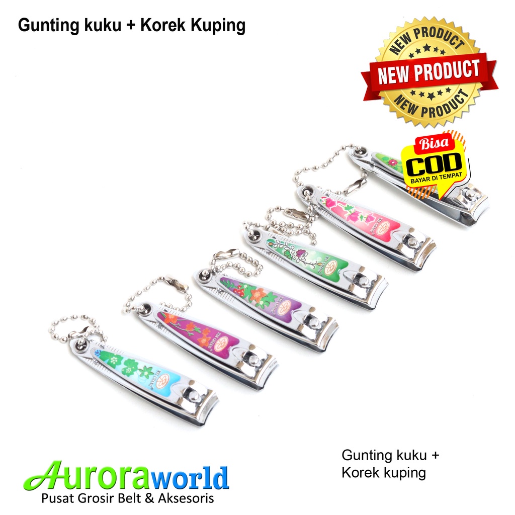 Auroraworld Korek Kuping Gunting Kuku Fashion