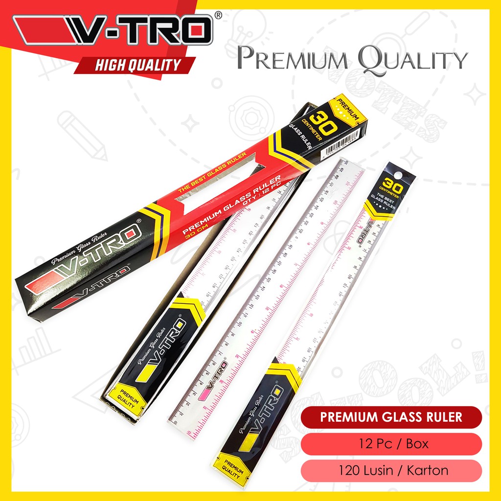 

Penggaris Plastik 30 cm Premium