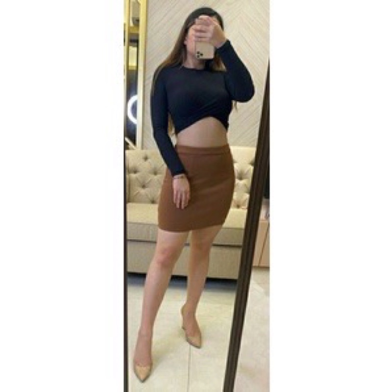 GS Rok Span Mini Kerja Casual