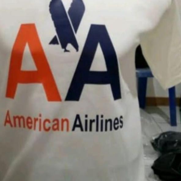 kaos pria bahan alus Aa & exc