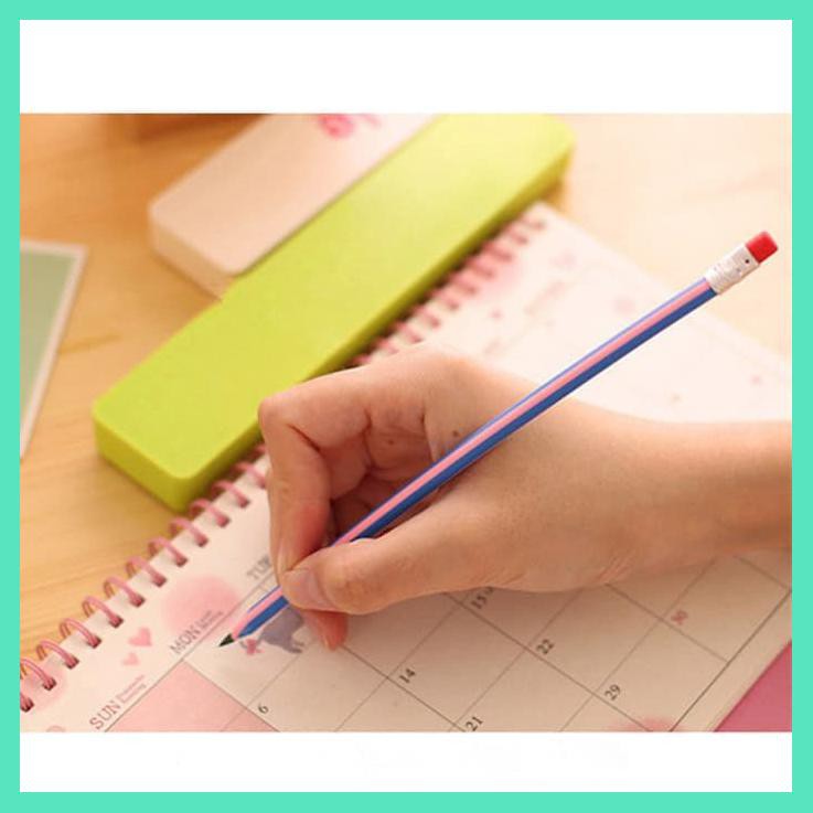 

PENSIL LENTUR FLEKSIBEL PENCIL GULUNG FLEXIBEL FLEXIBLE UNIK LUCU