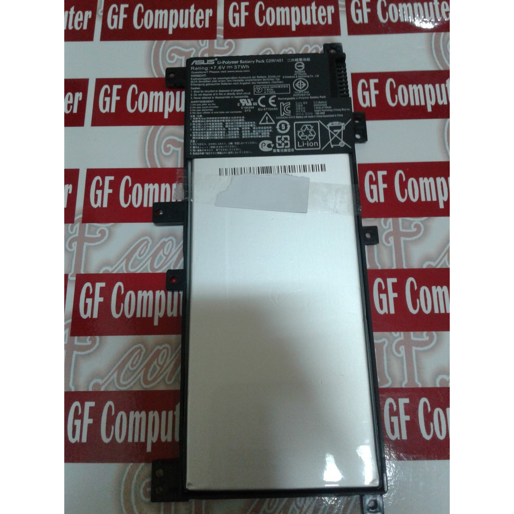 Original Baterai Asus C21N1401 For X455LA X455LD  X455LF X455LJ Series