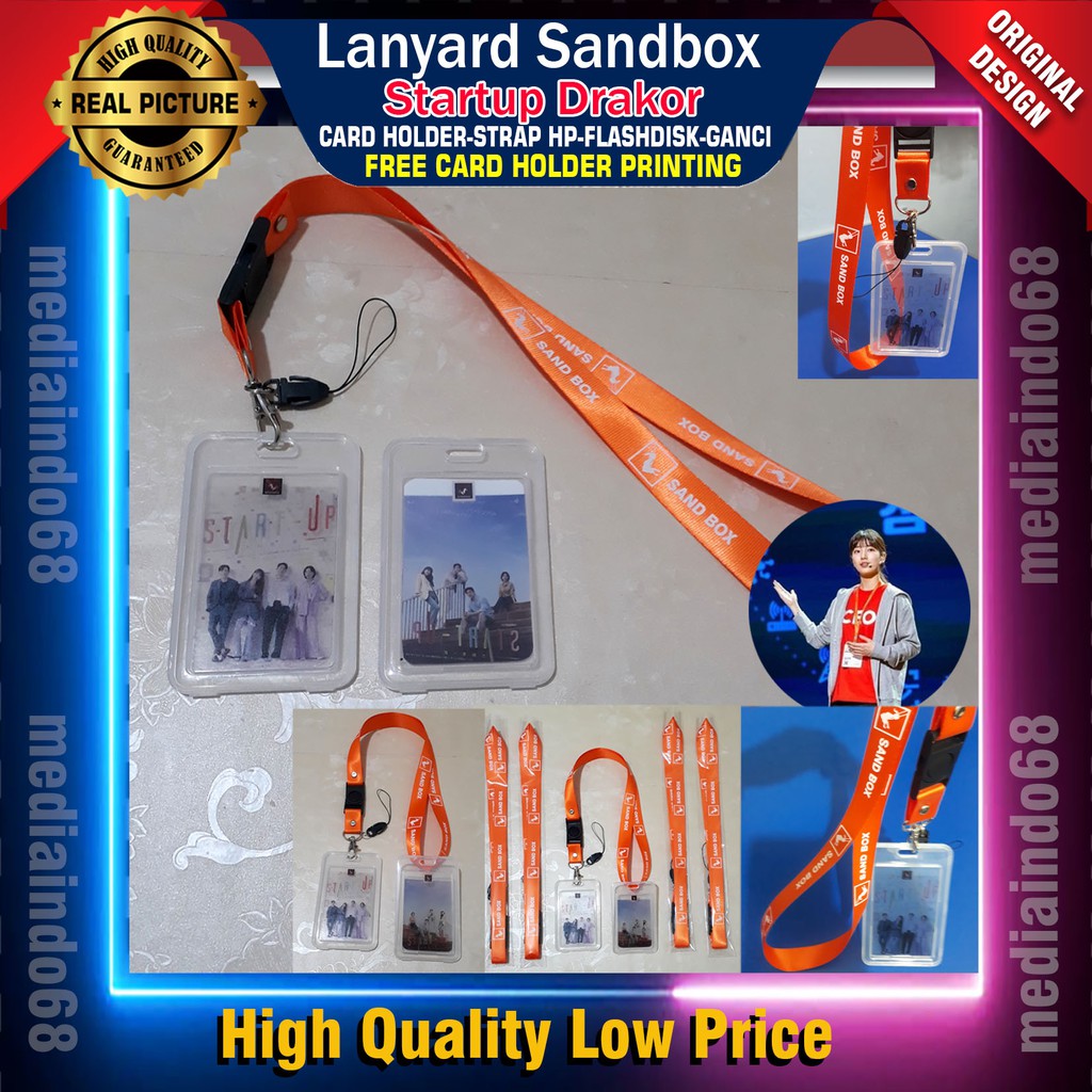 

SANDBOX Lanyard ,Strap ID, HP/Flashdisk (Paket Lengkap Murah)