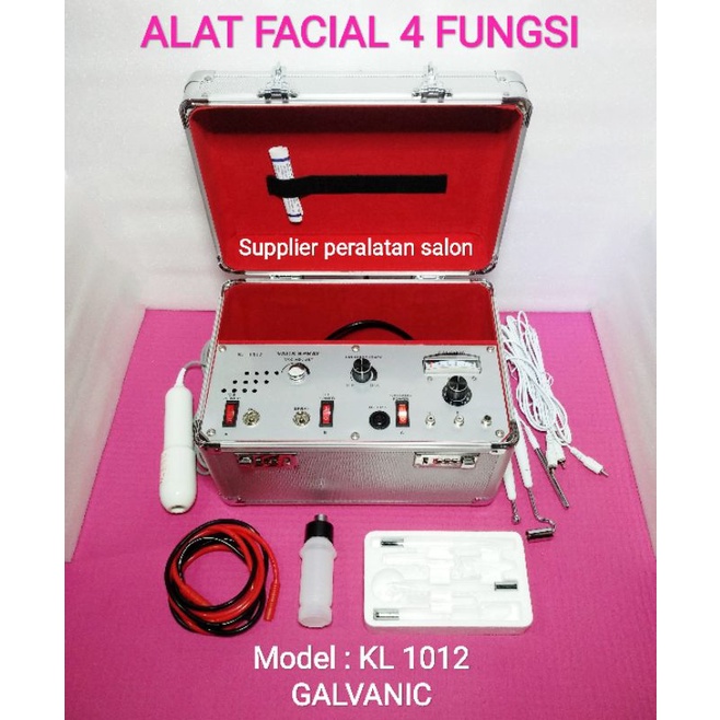 4in1 Alat facial 4 fungsi hf-galvanic-vacum-spray