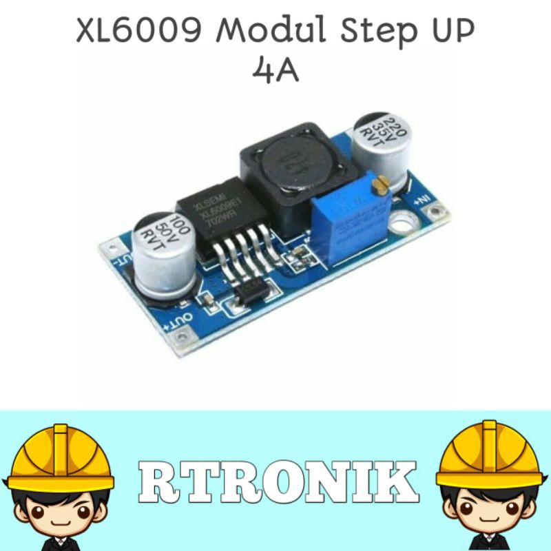 Modul Step Up XL6009 Penaik Tegangan