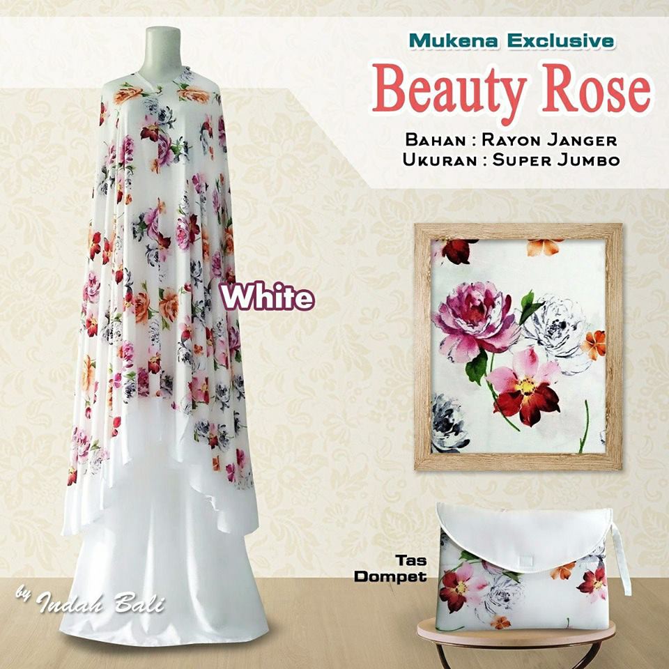 MUKENA EXCLUSIVE BEAUTY ROSE
