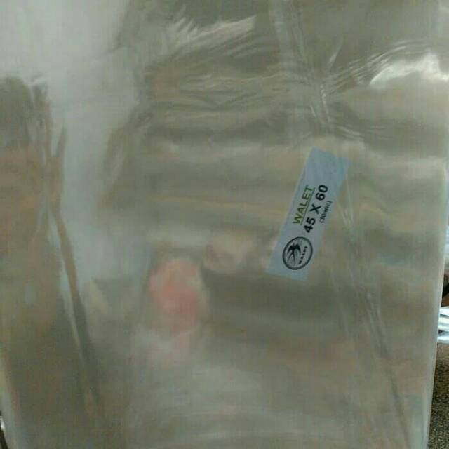 

Plastik opp bening 45x60 (tanpa perekat) wallet