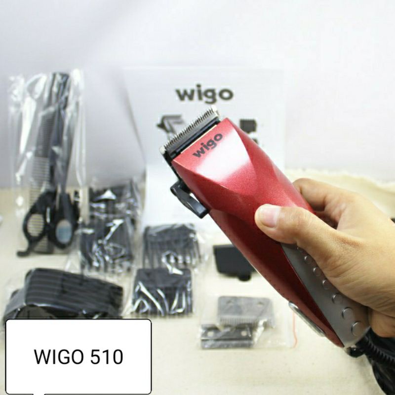 Wigo W- 510/W-520,  Clipper Wigo ,Cukur Rambut , Clipper , Mesin Potong Rambut