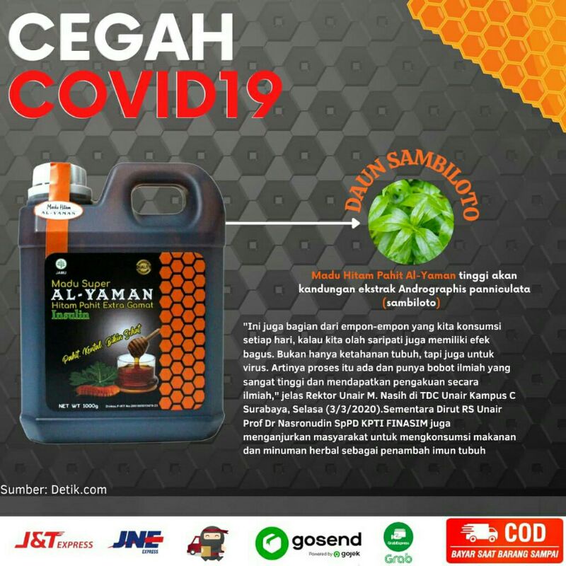 Madu hitam pahit Al - Yaman