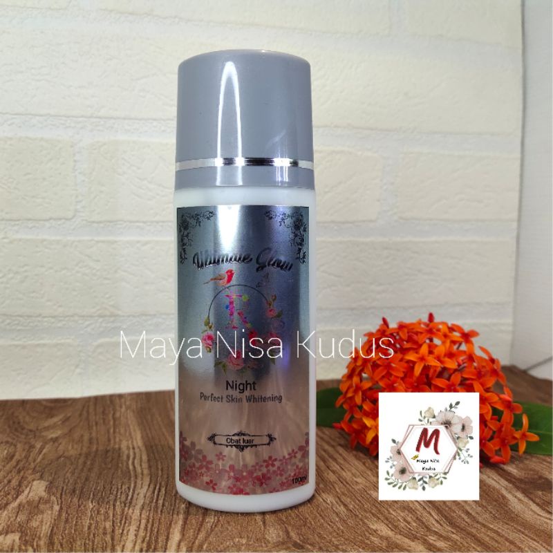 [] ULTIMATE GLOW Lotion Pemutih Badan Malam Hari dengan Formula Glow Intensif GLOW 7X DOSIS NIGTH EX
