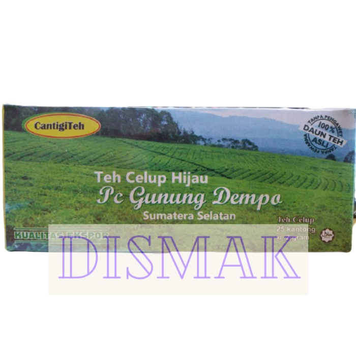 Teh Celup Hijau Gunung Dempo Sumatera Selatan