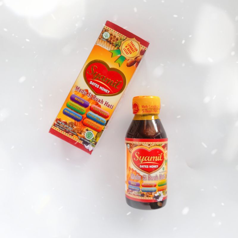 

Syamil Anak 125gr | Syamil dates Honey 125gr | Penambah Nafsu Makan Anak