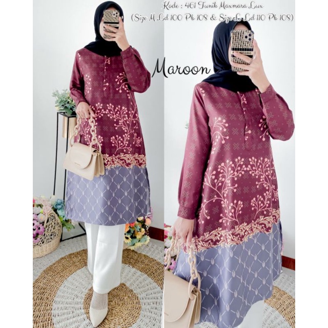 tunik 461 bahan maxmara