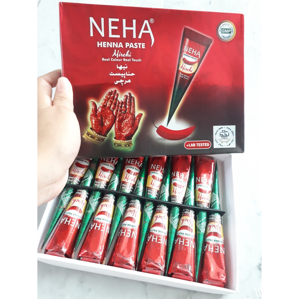 TERLARIS!! Pacar Kuku Halal Neha Henna Arab BPOM Harga Satuan