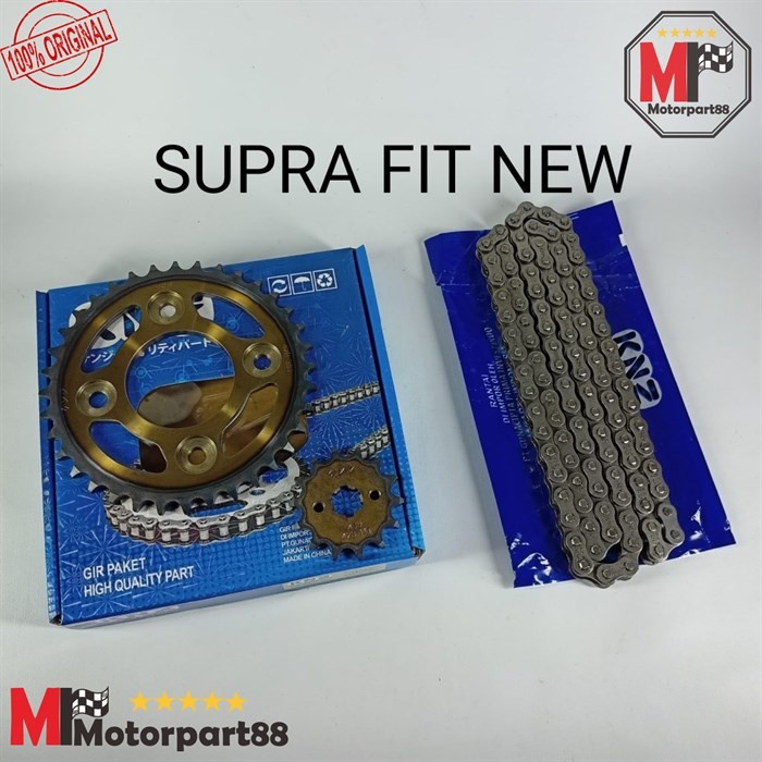 GEAR PAKET GIR SET SUPRA FIT NEW 14-36T / 428H - 106L KNZ