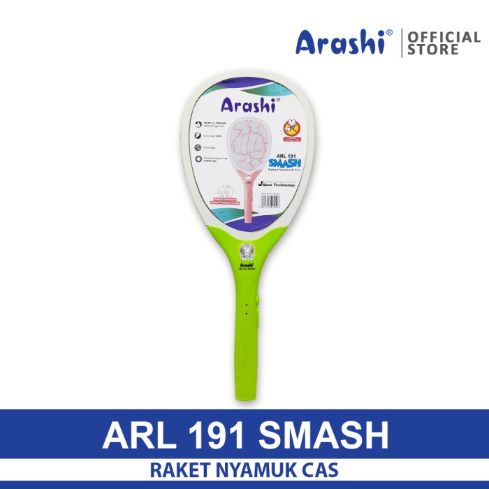 ARASHI RAKET NYAMUK ARL 191 SMASH/ PEMBASMI NYAMUK