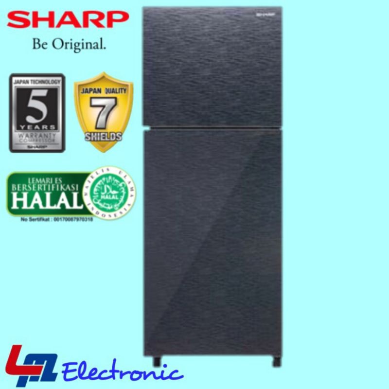 SHARP Kulkas 2 Pintu SJ-246XG