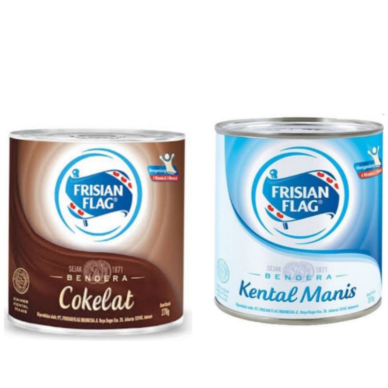 

Frisian Flag Kental Manis 370gr Coklat / Vanila