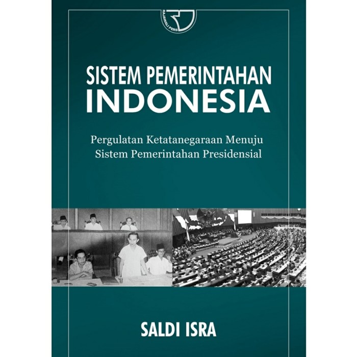 

PROMO!!! BUKU SISTEM PEMERINTAHAN INDONESIA PENULIS SALDI ISRA TERBARU