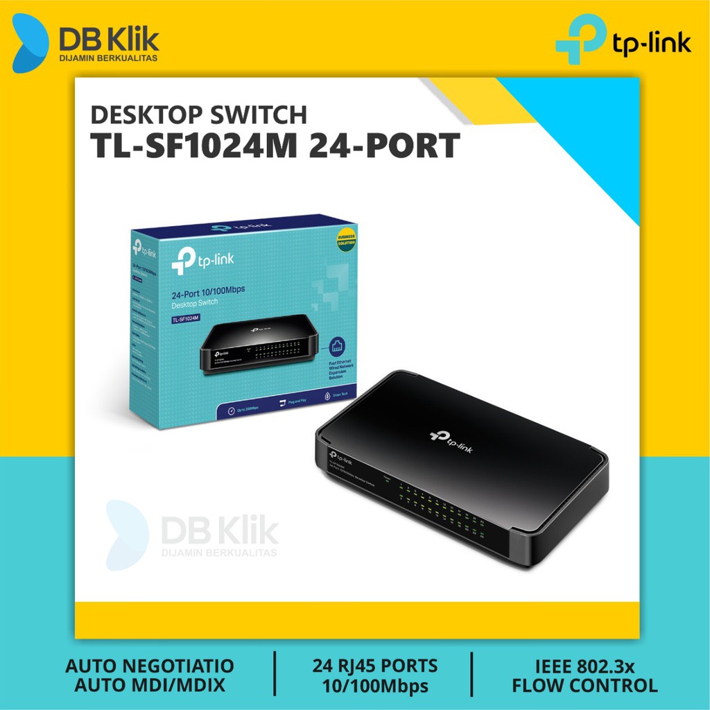 Switch TP Link TL-SF1024M 24 Port 10/100Mbps - Hub TP-Link TL-SF1024M