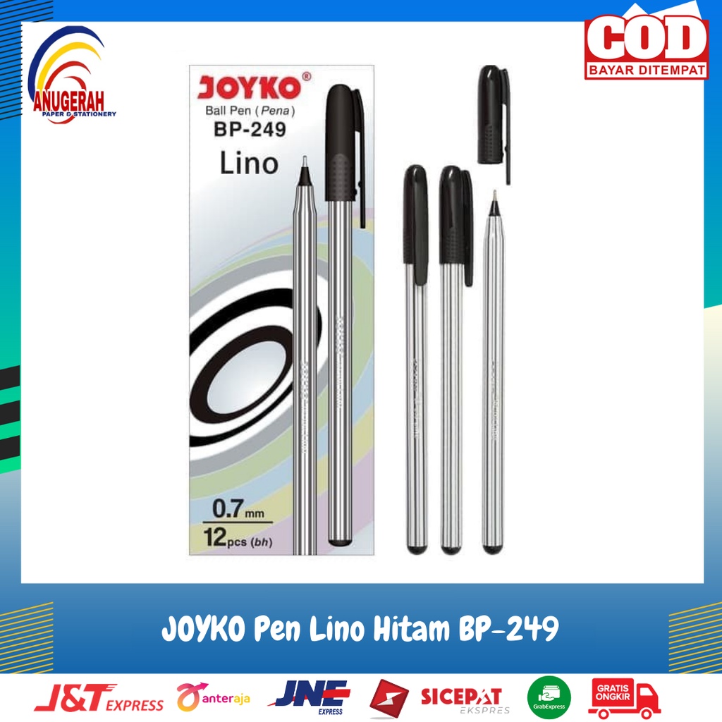 

Joyko Bolpoin Lino Hitam BP-249 (LSN)