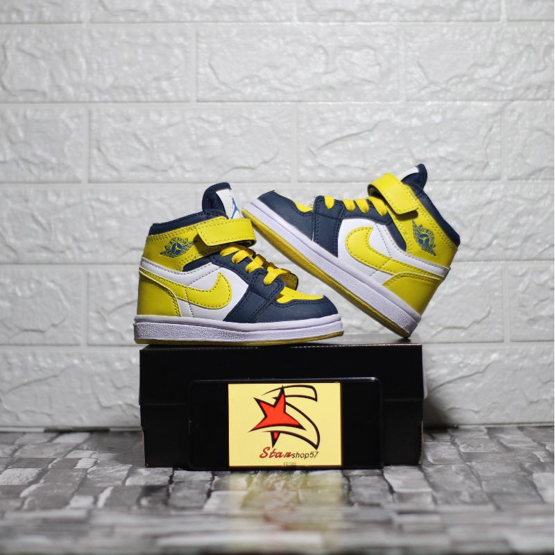 SEPATU ANAK ANAK NIKE AIR JORDAN KIDS TALI INERBOX BERKUALITAS-2