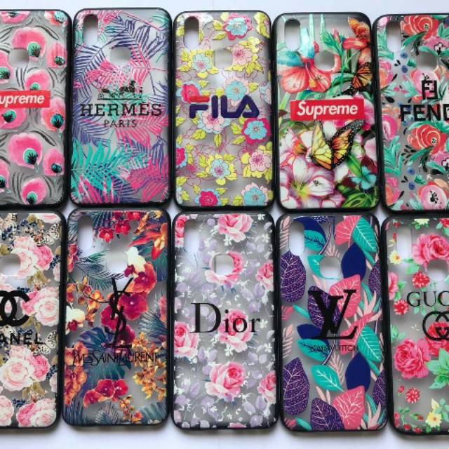 POCHOPHONE F1 FUZE FLOWER BRAND FUZECASE MOTIF BUNGA