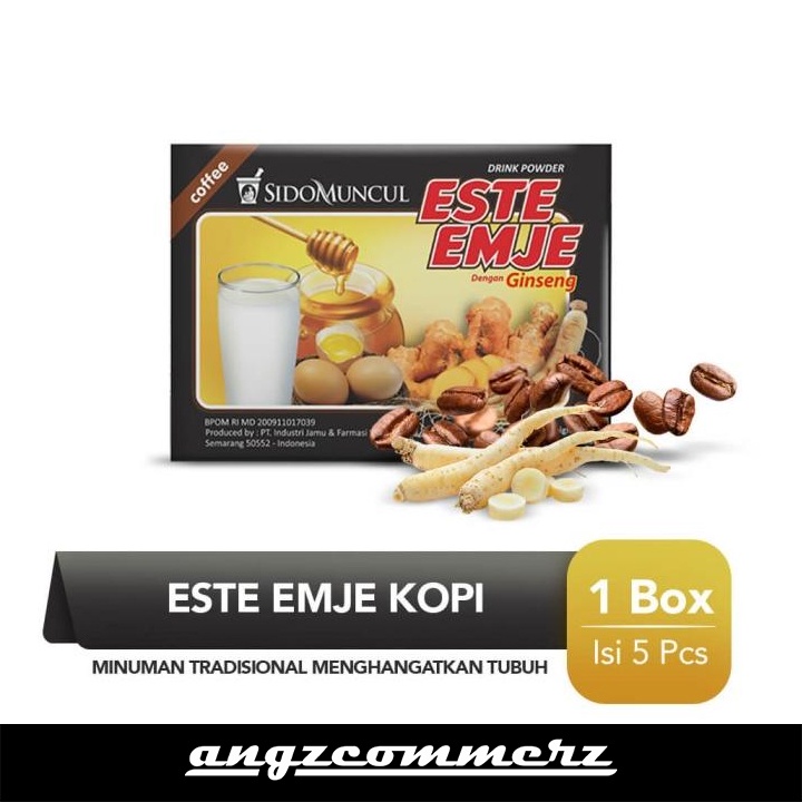 

SIDOMUNCUL Este Emje Kopi 5 Sachet (1Pack)