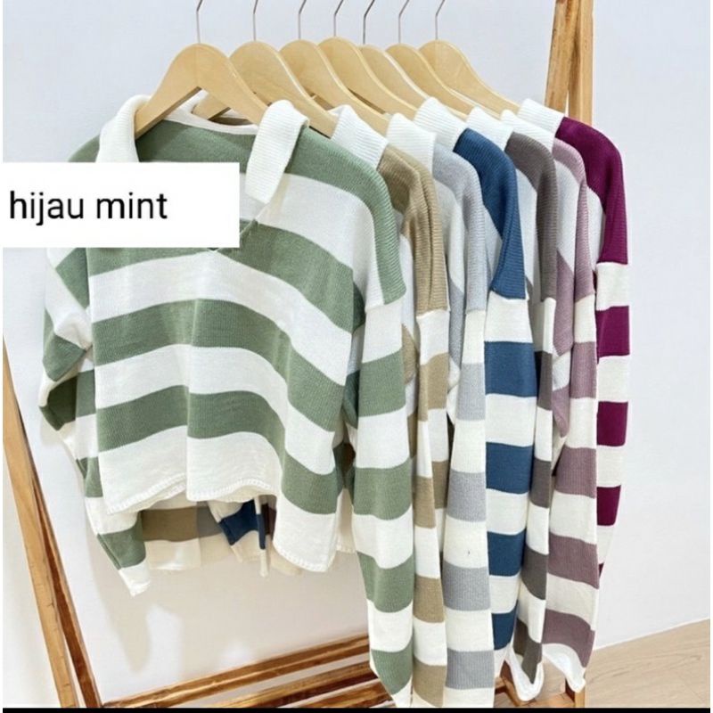 FUJI KNITE SWEATER | SWEATER WANITA | SWEATER RAJUT WANITA KOREAN