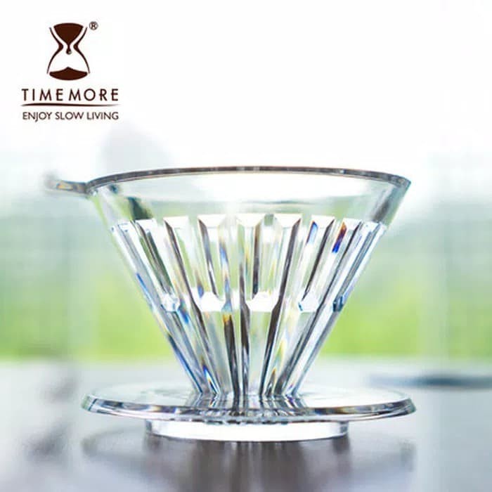 Jual Timemore crystal eye dripper V60-02 acrylic 2-4cups CODE0IF