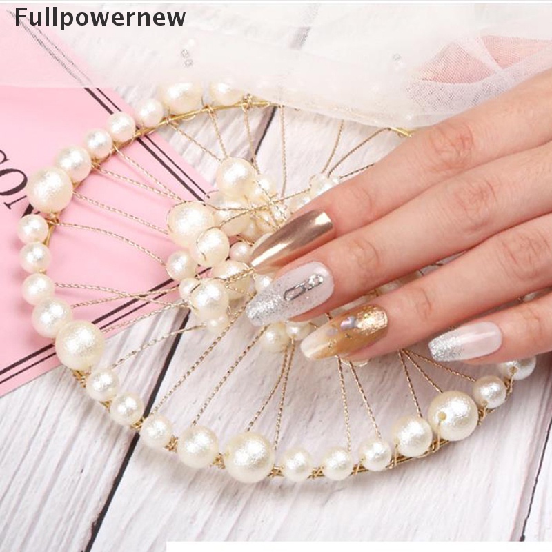 [FULL] 1X Manicure Pearl Nail Art Decoration Board Photo Props Display Tray Accessories