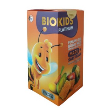 

Biokids Platinum 150gr untuk anak diatas 1 tahun / madu sehat anak