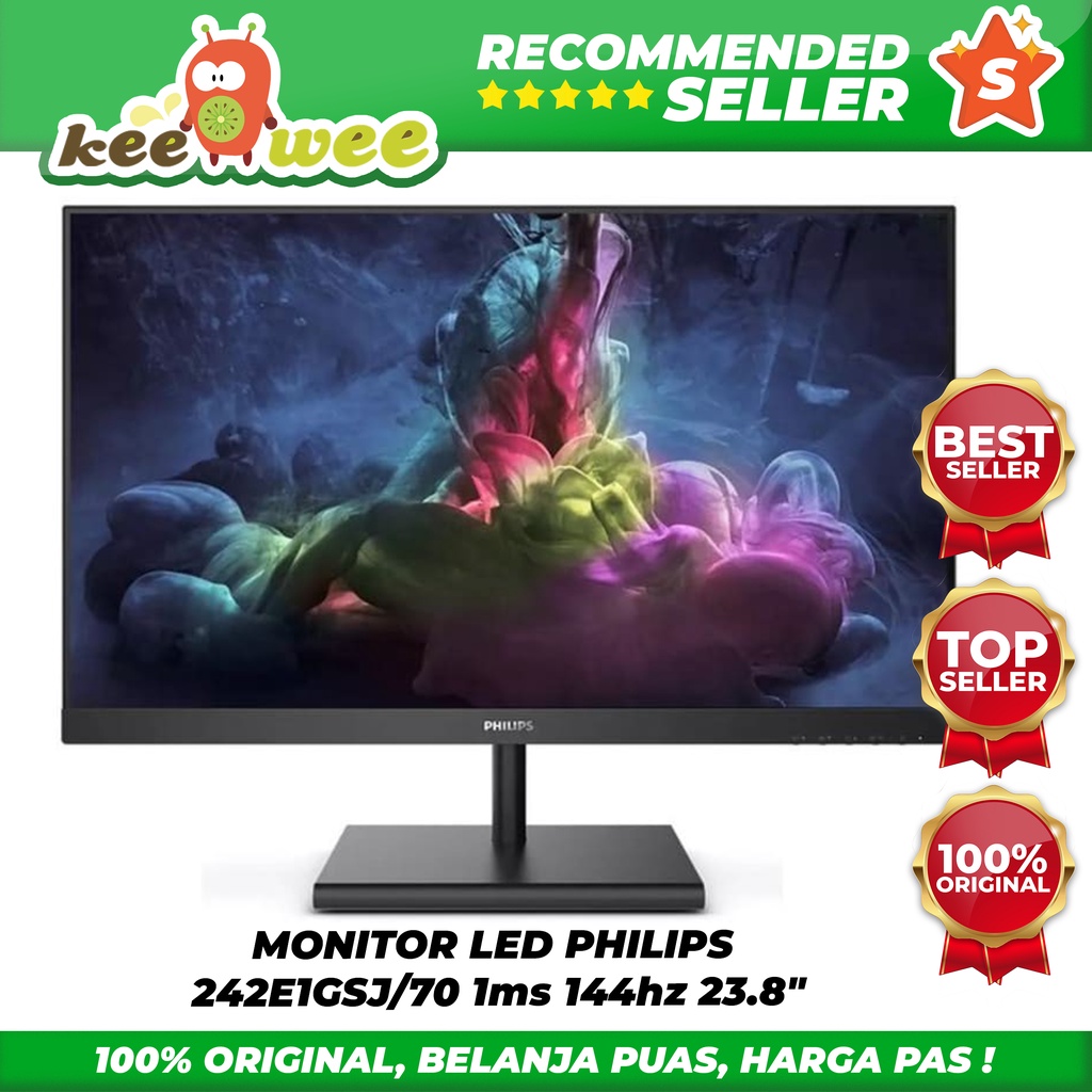 MONITOR LED PHILIPS 242E1GSJ/70 1ms 144hz 23.8"