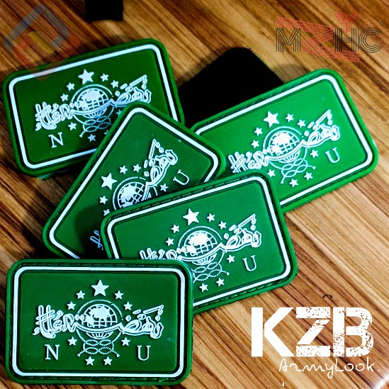 Patch Rubber Velcro NU-Emblem Karet NAHDLATUL ULAMA