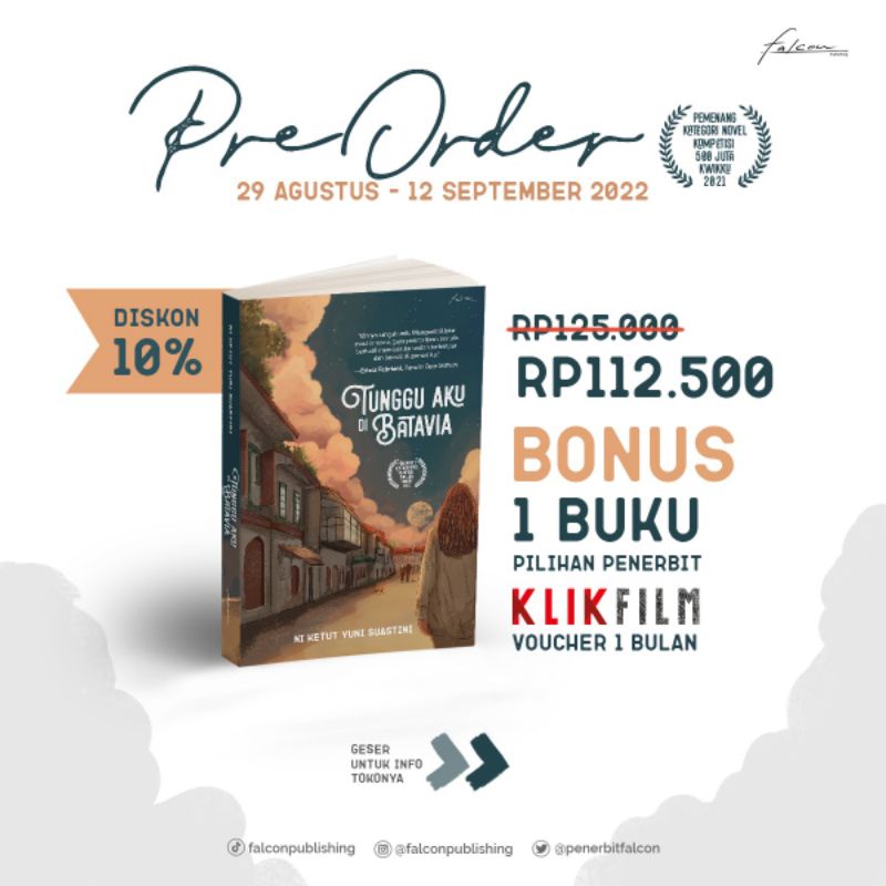 Tunggu Aku di Batavia - Ni Ketut Yuni Suastini