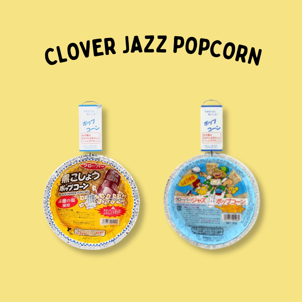 

Clover jazz Popcorn DIY POP CORN Japan