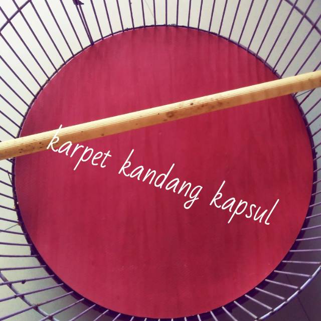 Karpet alas kandang kapsul sangkar LB