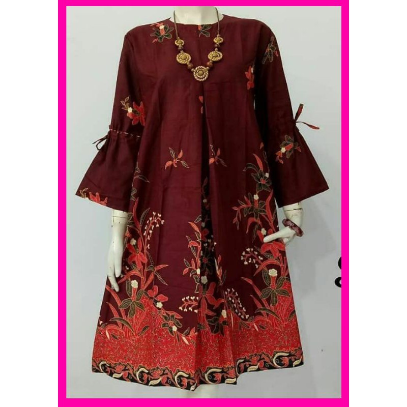 TUNIK BATIK CANTIK / DRESS BATIK RENATA