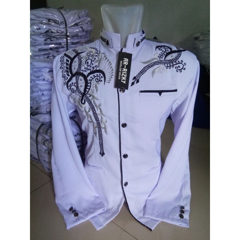 JASKO BORDIR KIPAS LIS HITAM