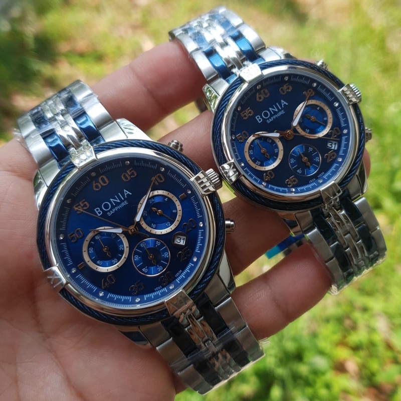 Jam Tangan Couple Bonia Original Bm
