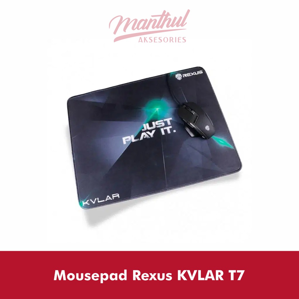 Rexus T7 Mousepad Gaming Kvlar Speed Edition L