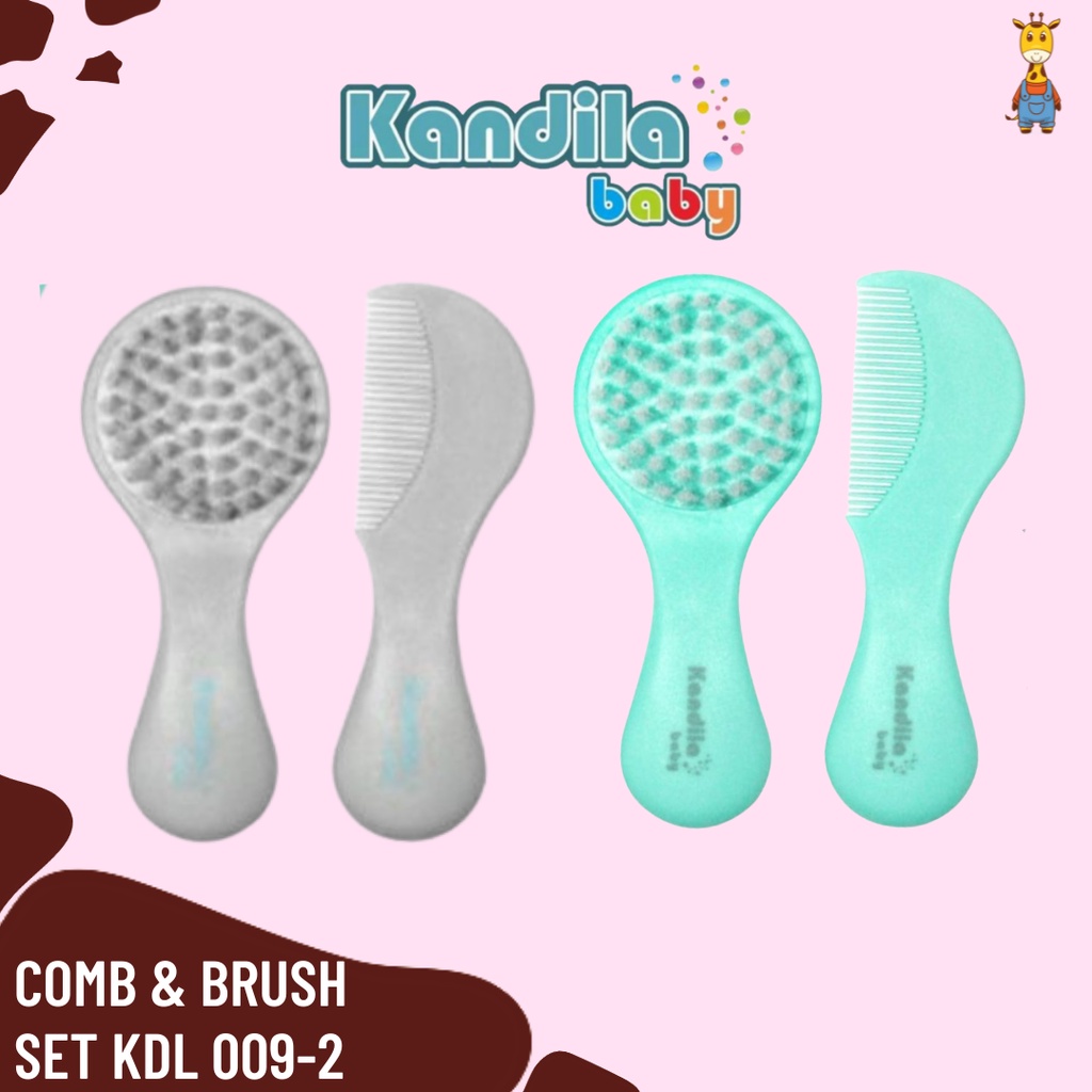 Kandila 009-2 Comb&amp;Brush Set