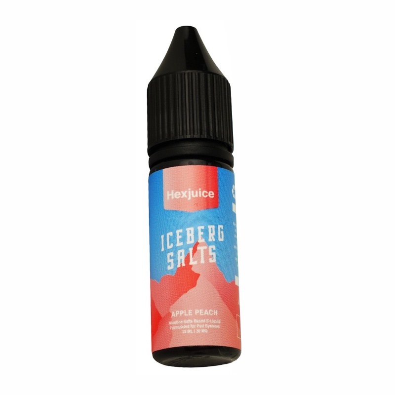 ICEBERG Apple Peach Salt Nic E-Liquid 15ML 30MG [ vape / rokok elektrik ]