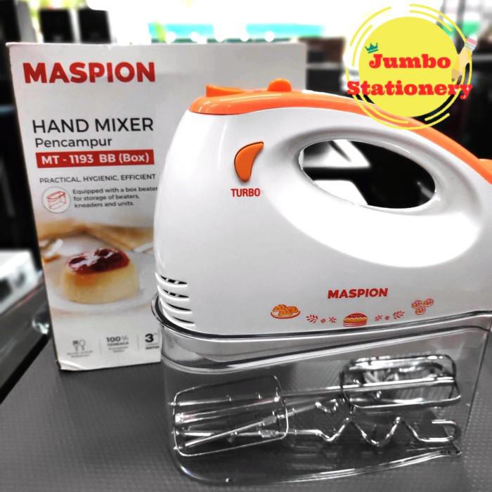 MIXER MASPION MT 1193 BB HAND MIXER TANGAN WITH BOX MT1193BB