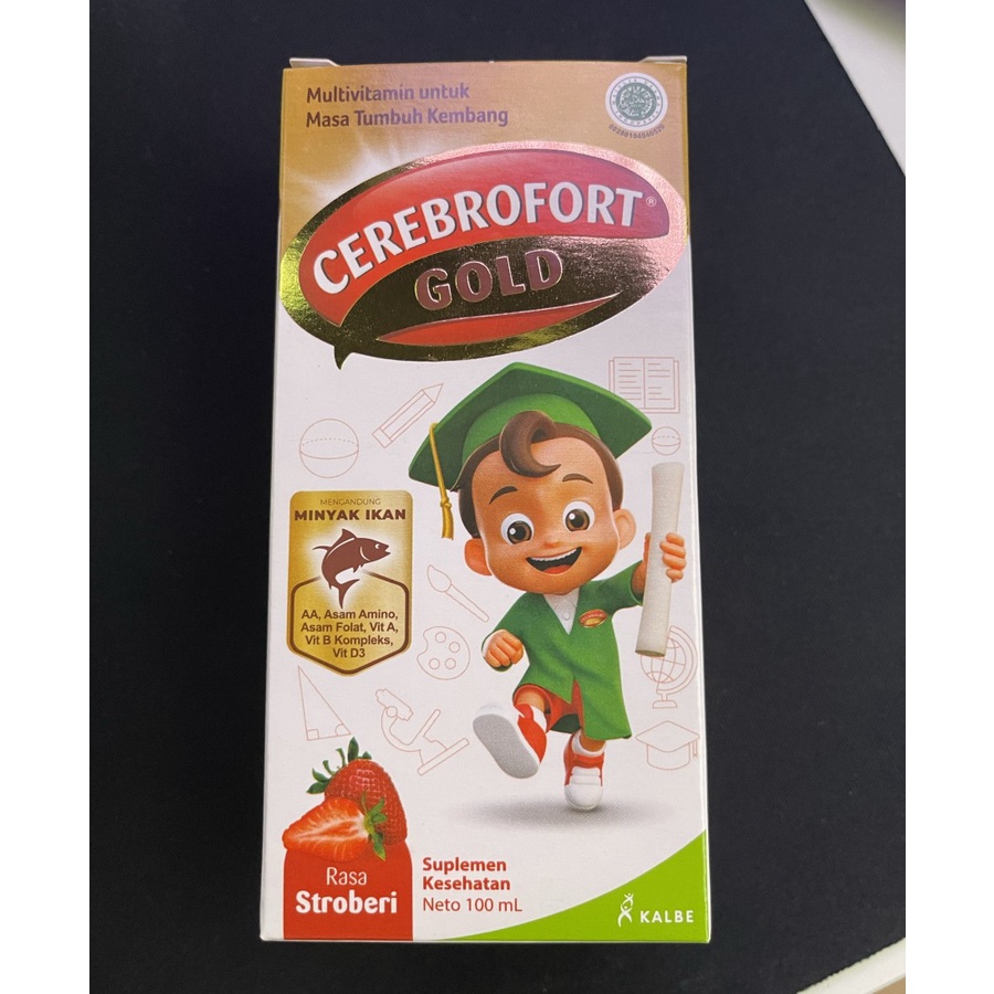 Cerebrofrot Gold Strawberry 100 ml