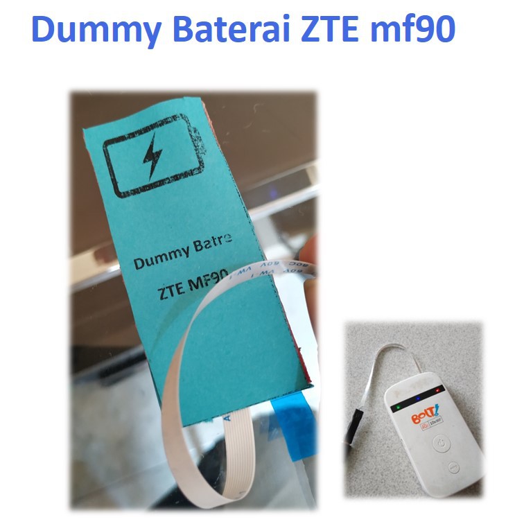 Batre baterai dummy modem zte mf90