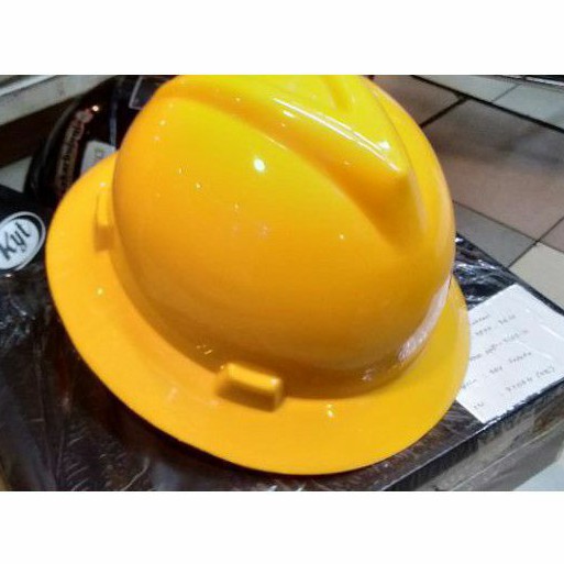 Helm Safety Proyek MSA Fullbrim Lokal Sarangan Fastrack